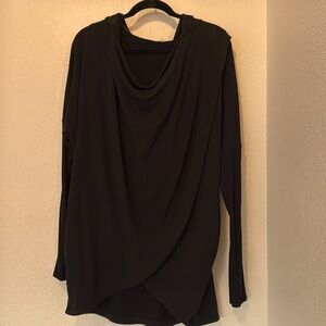 Athleta Hooded Pull Over Wrap